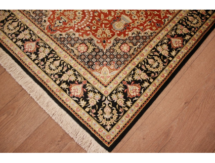 Persian carpet Qum pure silk 123x78 cm