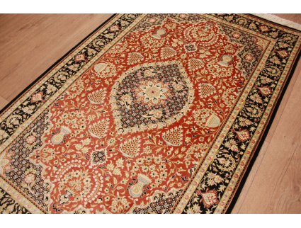 Persian carpet Qum pure silk 123x78 cm