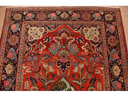 Semi antic Persian carpet  Kashan 203x134 cm