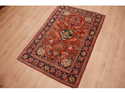 Semi antic Persian carpet  Kashan 203x134 cm