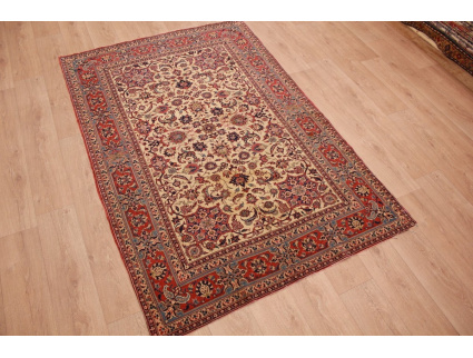 Feiner Antiker Perserteppich Isfahan 222x146 cm