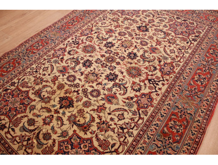 Feiner Antiker Perserteppich Isfahan 222x146 cm