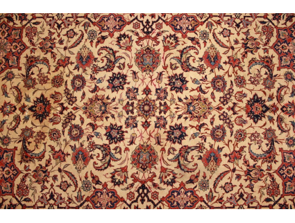 Feiner Antiker Perserteppich Isfahan 222x146 cm