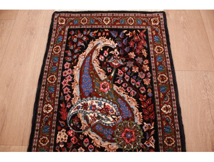 Persian carpet Ghom with Silk 85x60 cm Ilam