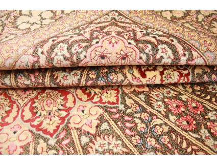 Persian carpet Gom pure silk rug 205x136 cm