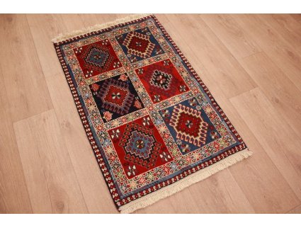 Persian carpet  Yalameh pure wool 97x63 cm