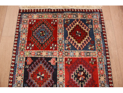 Persian carpet  Yalameh pure wool 97x63 cm