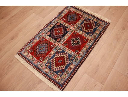 Persian carpet  Yalameh pure wool 97x63 cm