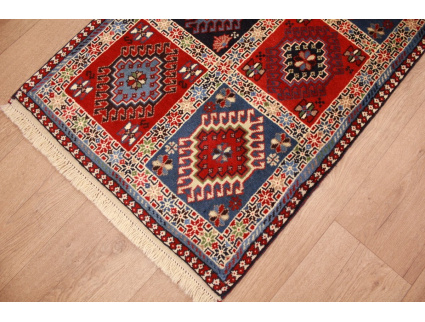 Persian carpet  Yalameh pure wool 97x63 cm