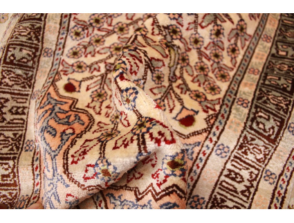 Original silk carpet  Kayseri 58x40 cm Pure silk