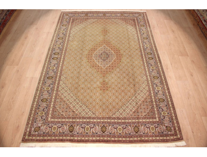 Persian carpet Tabriz mahi with Silk 310x200 cm