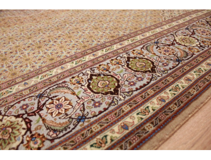 Persian carpet Tabriz mahi with Silk 310x200 cm