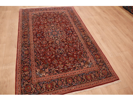 Semi antic Persian carpet  Kashan 225x133 cm