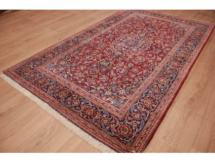 Semi antic Persian carpet  Kashan 225x133 cm