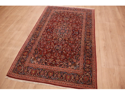 Semi antic Persian carpet  Kashan 225x133 cm