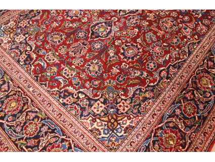 Semi antic Persian carpet  Kashan 225x133 cm