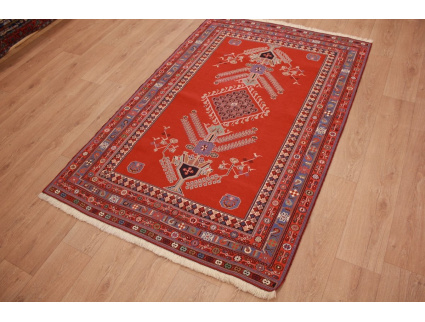 Persian carpet Kelim Sumak 206x135 cm Red