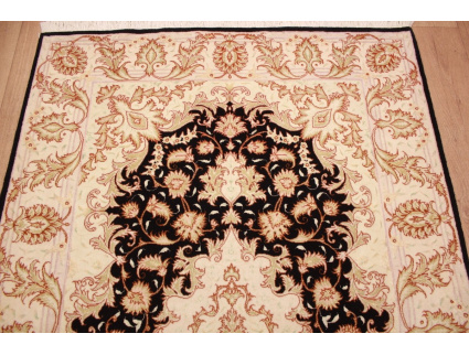 Persian carpet Täbriz wool and silk 151x100 cm