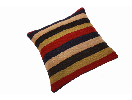 Oriental Kilim Pillow cushion natural colors & wool ca. 40x40 cm