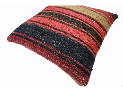 Oriental Kilim Pillow cushion natural colors & wool ca. 40x40 cm