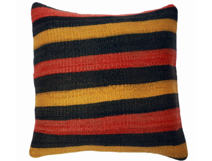 Oriental Kilim Pillow cushion natural colors & wool ca. 40x40 cm