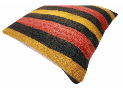 Oriental Kilim Pillow cushion natural colors & wool ca. 40x40 cm