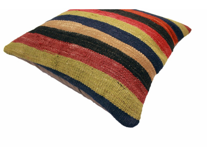 Oriental Kilim Pillow cushion natural colors & wool ca. 40x40 cm