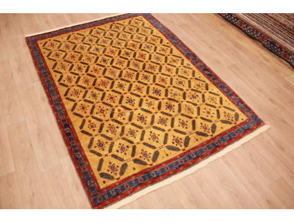 Nomadic persian wool carpet Kashkouli 302x205 cm Gold