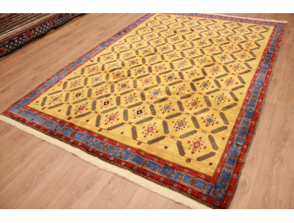 Nomadic persian wool carpet Kashkouli 302x205 cm Gold