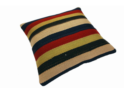 Oriental Kilim Pillow cushion natural colors & wool ca. 40x40 cm