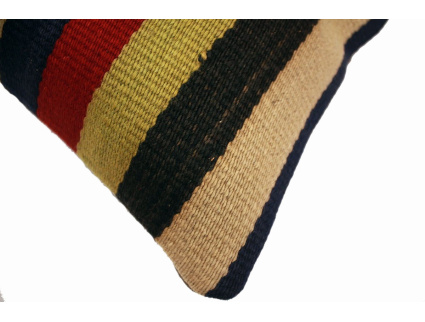 Oriental Kilim Pillow cushion natural colors & wool ca. 40x40 cm