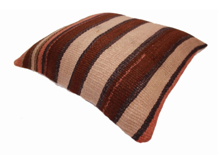 Oriental Kilim Pillow cushion natural colors & wool ca. 40x40 cm