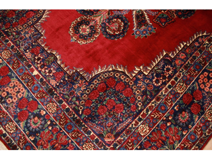 Persian carpet  Yazd  wool 336x207 cm Antique