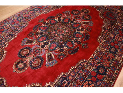 Persian carpet  Yazd  wool 336x207 cm Antique