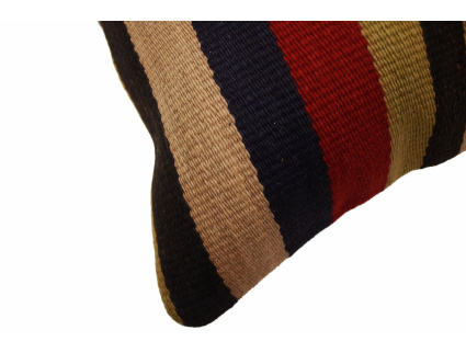 Oriental Kilim Pillow cushion natural colors & wool ca. 40x40 cm