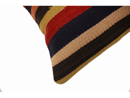 Oriental Kilim Pillow cushion natural colors & wool ca. 40x40 cm