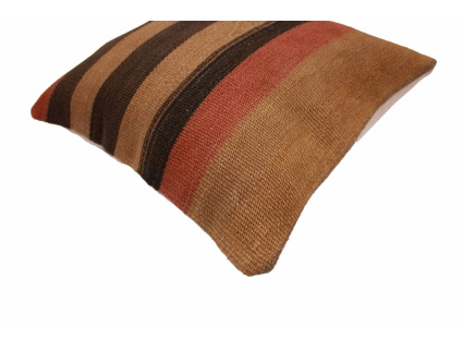 Oriental Kilim Pillow cushion natural colors & wool ca. 40x40 cm