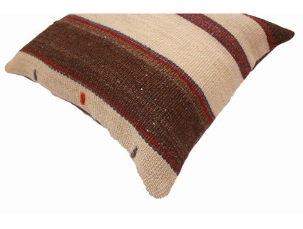 Oriental Kilim Pillow cushion natural colors & wool ca. 40x40 cm