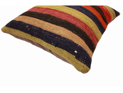 Oriental Kilim Pillow cushion natural colors & wool ca. 40x40 cm