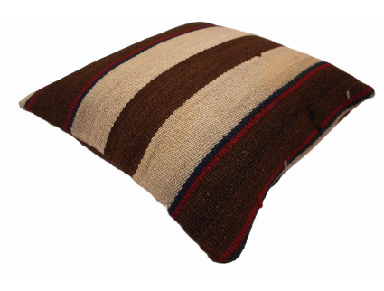 Oriental Kilim Pillow cushion natural colors & wool ca. 40x40 cm