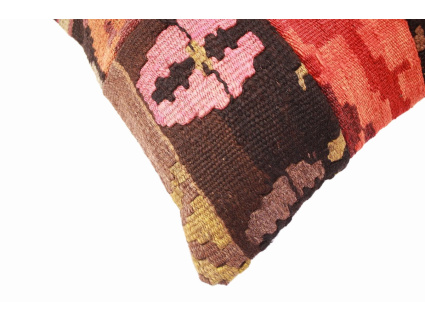 Oriental Kilim Pillow cushion natural colors & wool ca. 40x40 cm