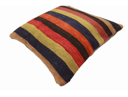 Oriental Kilim Pillow cushion natural colors & wool ca. 40x40 cm