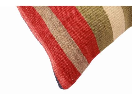 Oriental Kilim Pillow cushion natural colors & wool ca. 40x40 cm