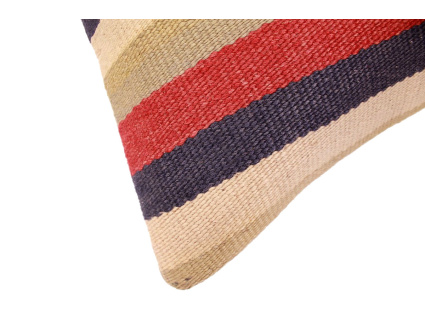 Oriental Kilim Pillow cushion natural colors & wool ca. 40x40 cm