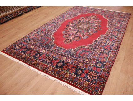 Perser Teppich Yazd wollteppich 340x210 cm Antique