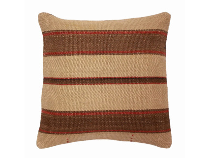 Oriental Kilim Pillow cushion natural colors & wool ca. 40x40 cm