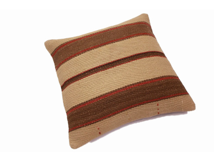 Oriental Kilim Pillow cushion natural colors & wool ca. 40x40 cm