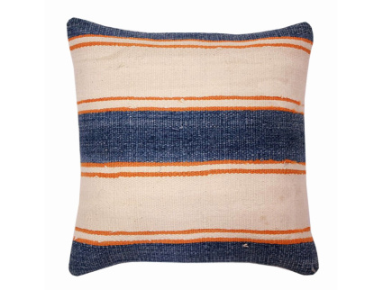 Oriental Kilim Pillow cushion natural colors & wool ca. 40x40 cm