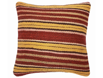 Oriental Kilim Pillow cushion natural colors & wool ca. 40x40 cm