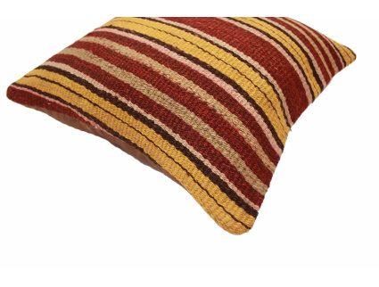 Oriental Kilim Pillow cushion natural colors & wool ca. 40x40 cm